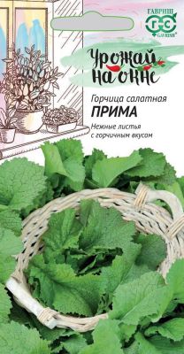 Горчица листовая Прима "Урожай на окне" фото